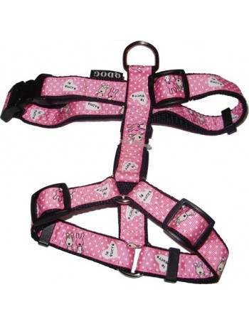 Dog harness - Pink lady
